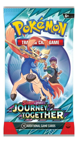Pokemon Tcg Journey Together Sobre Booster Pack En Ingles Journey Together Inglés