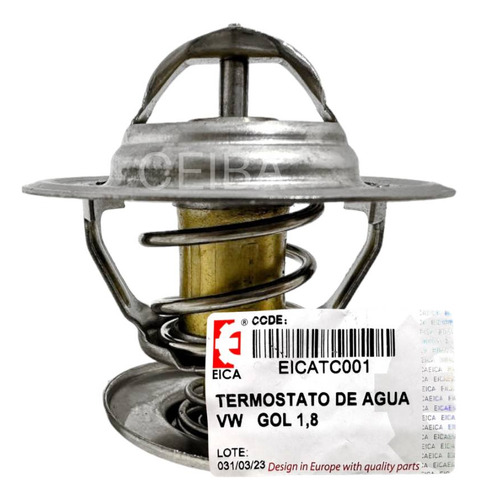 Termostato Agua Volkswagen Gol 1.8