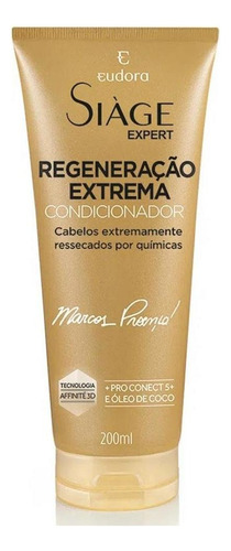 Condicionador Siàge Expert Regeneração Extrema Eudora 200ml