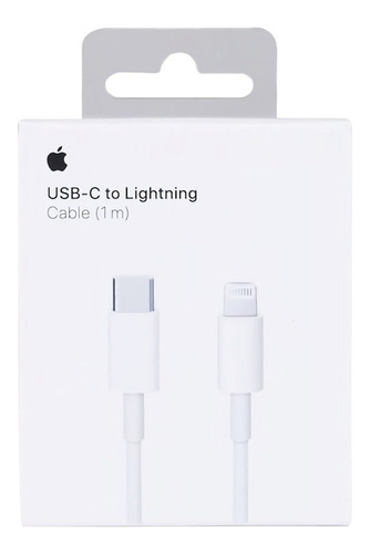 Cargador + Cable Apple Carga Rápida 20w iPhone Tipo C 