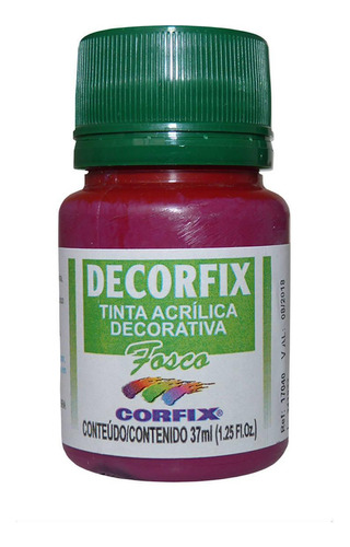Tinta Decorfix Fosca 484 Fuchsia 37ml
