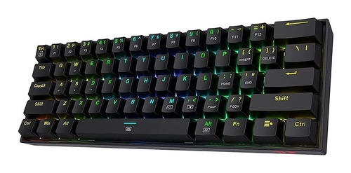 Teclado Mecanico Rgb Redragon Dragonborn K630 Switch Marron.