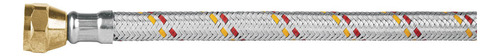 Manguera Gas Aluminio 3/8' X 200 Cm Foset Basic 24063