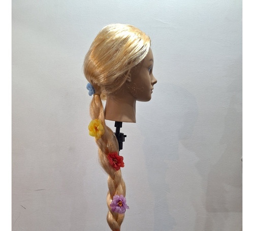 Disfraz De Princesa Rapunzel Con Peluca