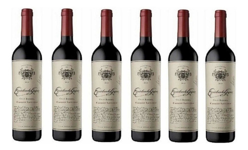 Vino Cabernet sauvignon Escorihuela Gascón Gran Reserva Clásico bodega Escorihuela Gascon 750 ml pack x 6 u en estuche de cartón