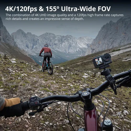 Cámara Dji Osmo Action 4 Adventure Combo Con Accesorios