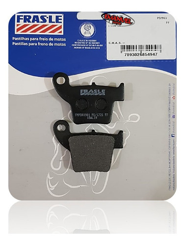 Pastillas Freno Frasle Honda Crf 250 R Ac (260mm F/disc)