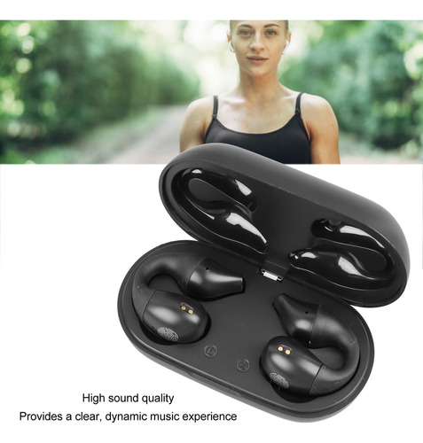 Fones De Ouvido S03 Bluetooth 5.2 Com Clipe, Elegante Com