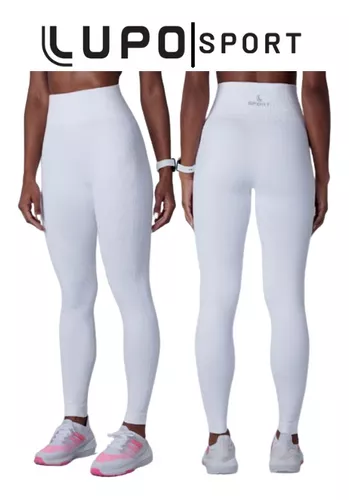 Calça Legging Lupo Sport Branca Basic Feminina Fitness 71774