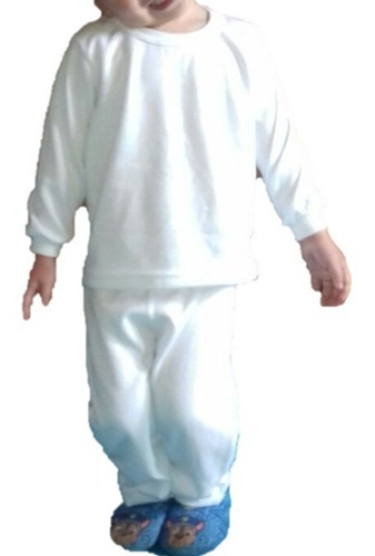 Imagen 2 de 4 de Conjunto Térmico Dos Piezas, Color Blanco De Bebe