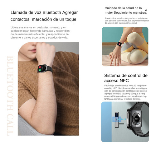 Reloj Inteligente De Azúcar En Sangre Para Hombres Y Mujeres
