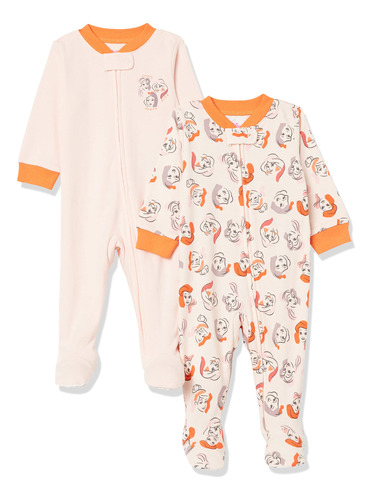 Amazon Essentials Disney Pijamas De Algodón Ajustados Para B