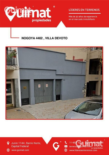 Imagen 2 de 11 de Terreno - Villa Devoto - Lideres En Terrenos - Guimat Propiedades