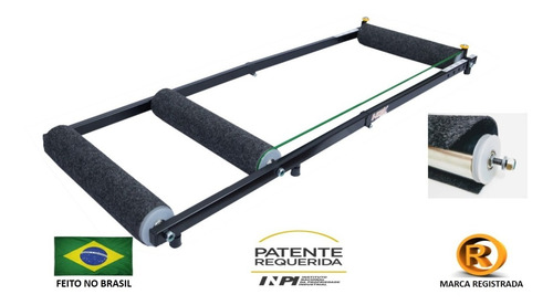 Imagem 1 de 8 de Rolo Treino Bike Triplo Equilibrio - Premium