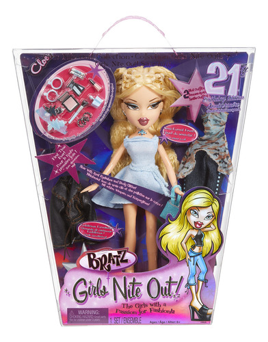 Muñeca Moda Cloe Bratz 21 Cumpleaños Unidades Métricas