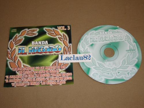 Banda El Recodo Vol 3 Masterstereo 2000 Cd 