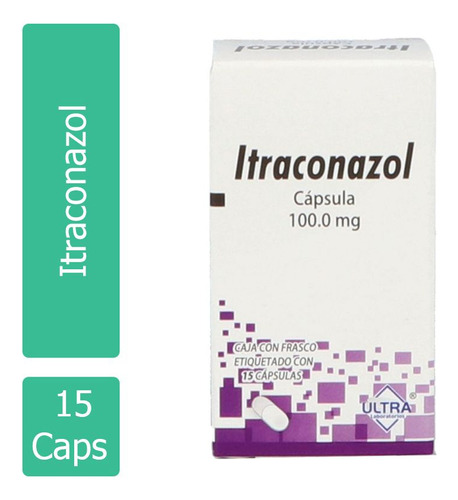 Itraconazol 100 Mg 15 Cápsulas