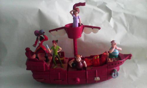 Juguete Barco Peter Pan Colección Mcdonalds (Usado)