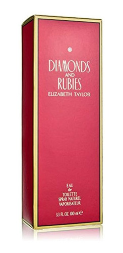 Elizabeth Taylor Diamonds Rubies Eau De Toilette Spray Para