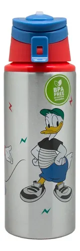 Botella De Agua Metálica 500ml Mickey Disney