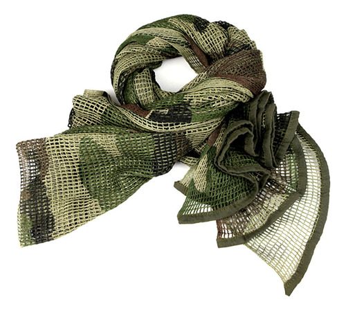 Bufandas N Military Para Hombre, Tela De Malla Tipo Keffiyeh