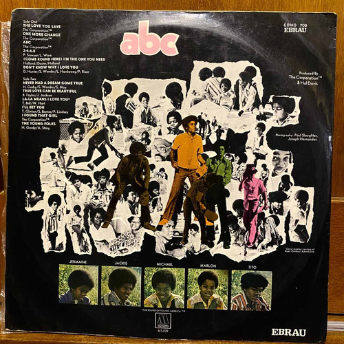 Lp Vinil Jackson 5 Abc - Michael Jackson - Ebrau (Usado)