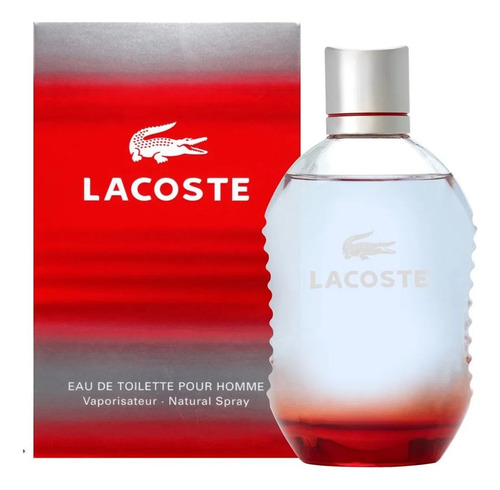 Lacoste Red Style In Play 125 Ml. Edt Ho - mL a $24