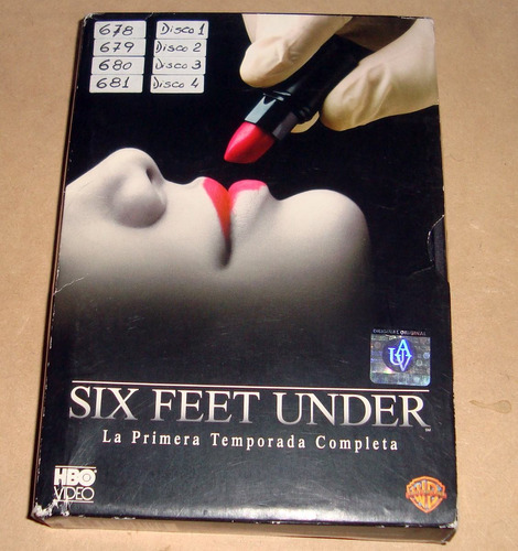Six Feet Under Primera Temporada 4 Dvds / Kktus