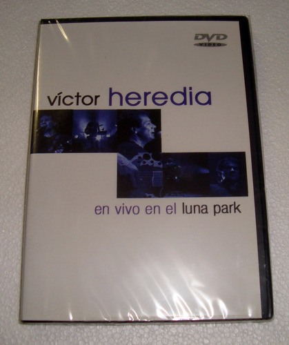 Victor Heredia En Vivo En El Luna Park Dvd Sellado / Kktus