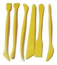Comprar Set 6 Estecas Plasticas-porcelana Fria Arcilla
