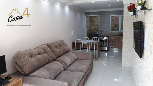 Imagem 1 de 30 de Sobrado Com 2 Dormitórios Sendo 2 Suítes E 2 Vagas Cobertas A Venda Com 100 M² Por R$ 415.000,00 - Vila Carmosina - São Paulo/sp - So0494