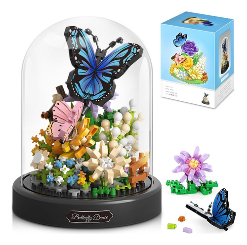 High Godo Juego De Construcción De Mariposas Y Ramo De De De