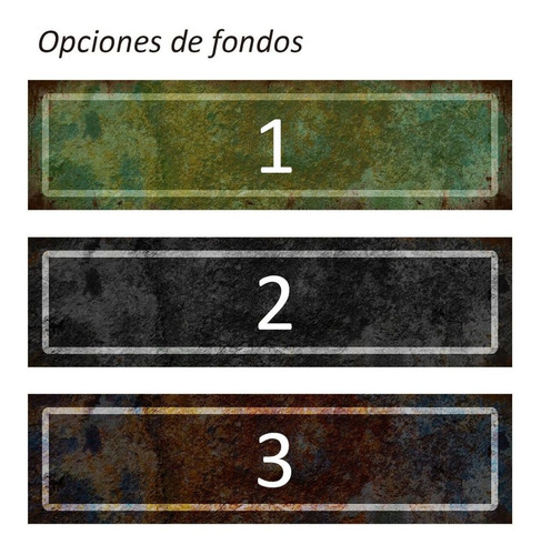 Cuadro De Chapa Vintage, Colección Ciudades, 10x40cm