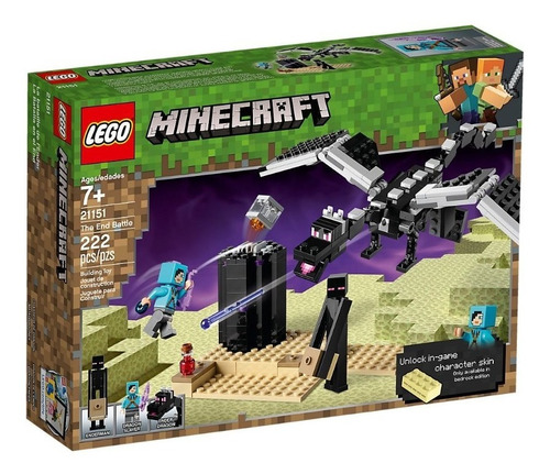 Todobloques Lego 21151 Minecraft La Batalla En El End