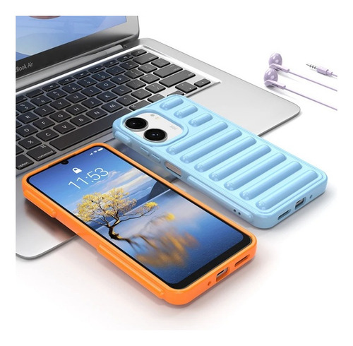 Case For Redmi 13c Poco C65 Forma De La Cápsula