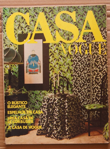 Revista Casa Vogue Nº 25-a Junho 1977