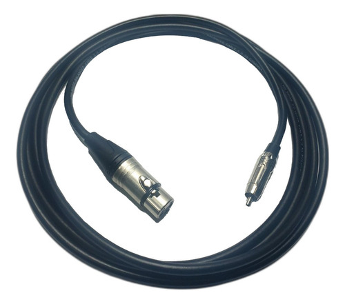 Cable Xlr Hembra A Rca De 15 Metros