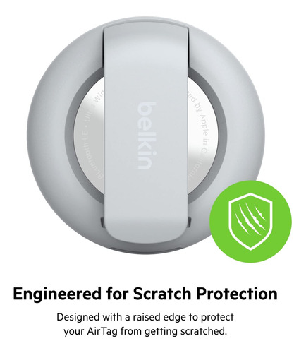 Suporte Seguro Airtag Belkin Com Clipe Para Apple - Capa