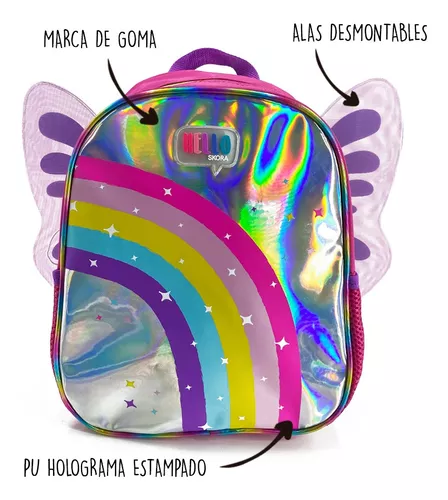 Mochila Jardin Nena Alas Desmontables 32x26x12cm