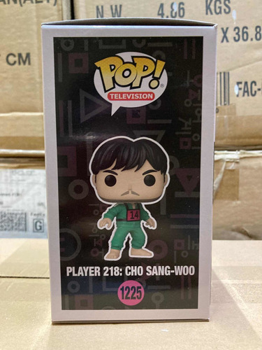 Player 218 Cho Sang-woo 1225 Squid Game Funko Pop Netflix