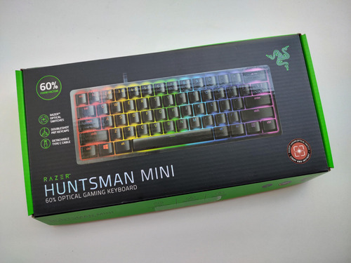 Teclado Gamer Razer Huntsman Mini Ingles Switch Red Optico