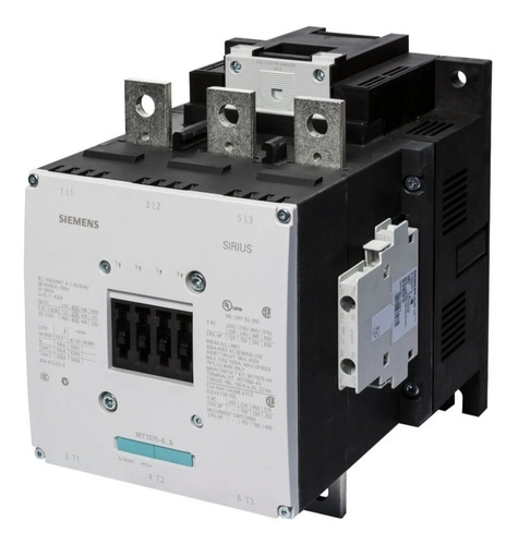 Contactor Electrico Siemens 400a 220v 3rt1075-6ap36