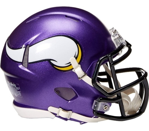 Nfl Mini Helmet Riddell Speed Minnesota Vikings 