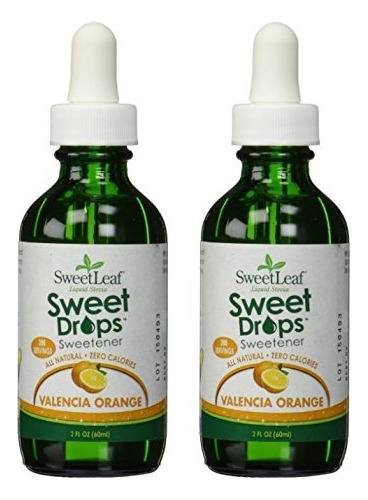 Sabiduría Natural Sweetleaf Liquid Stevia (valencia Orange (