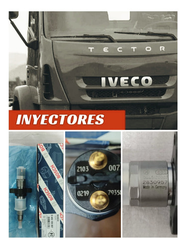 Inyectores Iveco Tector 