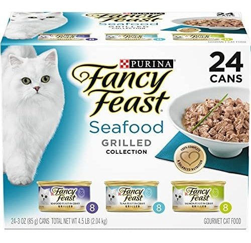 Purina Fancy Feast - Comida Para Gatos Húmeda, En Salsa, Enl