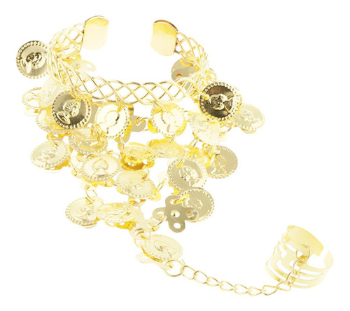 4 Brazalete De De Vientre Con La Joyería De La Manera Del