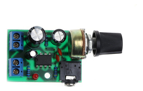 Mini Audio Amplificador Potencia Junta Dc Modulo Volumen