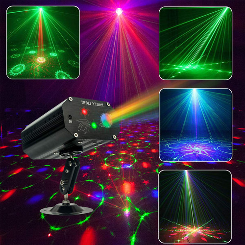 Luz Fiesta Para Dj Discoteca Proyector Led Karaoke Escenario