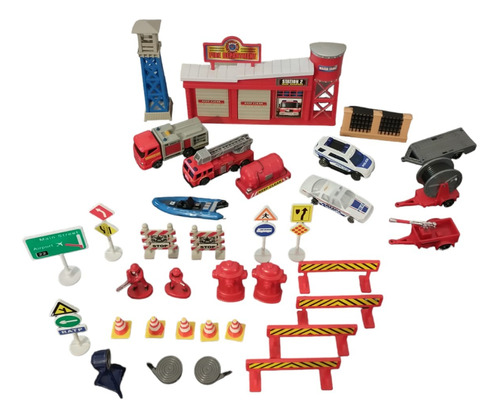 Juego De Construccion Express Wheels Super Playset Emergency